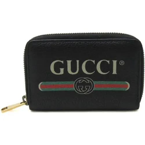 Pre-owned Leder Portemonnaies , Damen, Größe: ONE Size - Gucci Vintage - Modalova