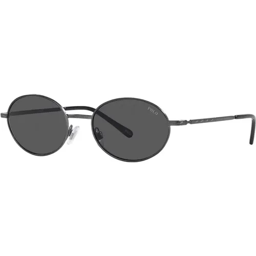 Oval Metal Sunglasses , unisex, Sizes: 53 MM - Ralph Lauren - Modalova