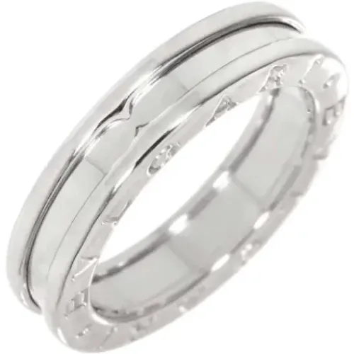 Pre-owned White Gold rings , female, Sizes: ONE SIZE - Bvlgari Vintage - Modalova