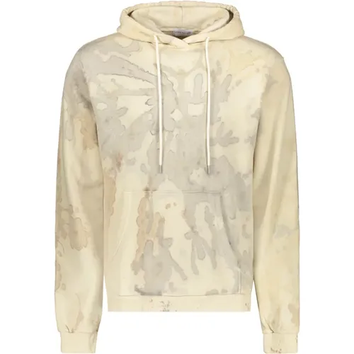 Tie Dye Baumwoll-Hoodie , Herren, Größe: M - John Elliott - Modalova