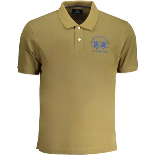 Kurzarm Polo Shirt Grün Herren - LA MARTINA - Modalova