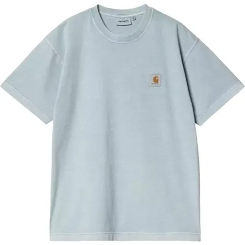 Vista T-Shirt Dusty Ice , Herren, Größe: S - Carhartt WIP - Modalova