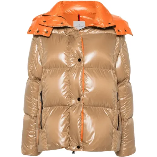 Steppjacke mit Abnehmbarer Kapuze - Moncler - Modalova