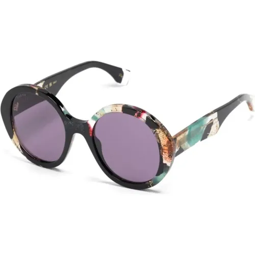 Schwarze Sonnenbrille mit Zubehör , Damen, Größe: 54 MM - Gucci - Modalova