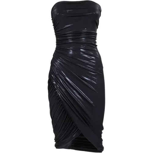 Elegant Diana Knee-Length Dress , female, Sizes: L, S - Norma Kamali - Modalova