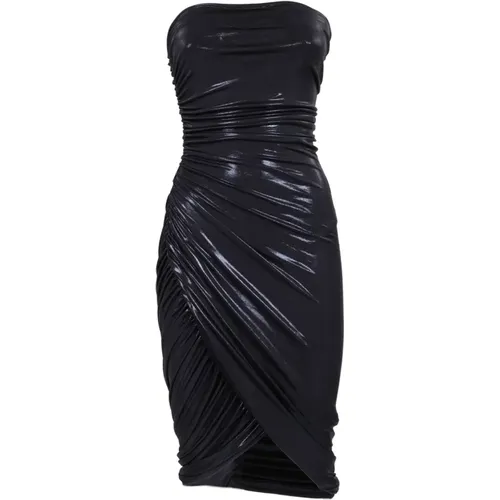 Elegant Diana Knee-Length Dress , female, Sizes: M, L, S - Norma Kamali - Modalova