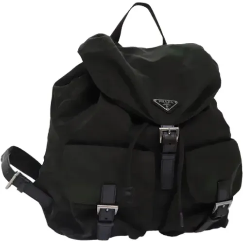 Pre-owned Nylon backpacks , female, Sizes: ONE SIZE - Prada Vintage - Modalova