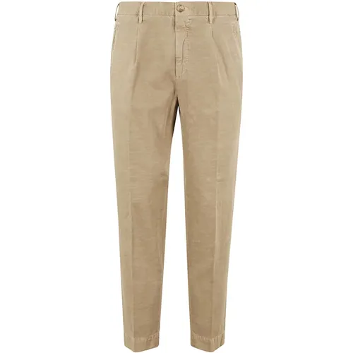 Slim Fit Casual Trousers , male, Sizes: 2XL - Incotex - Modalova