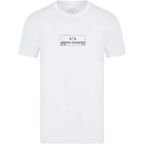 Classic Style T-Shirt, Various Colors , male, Sizes: XL - Armani Exchange - Modalova