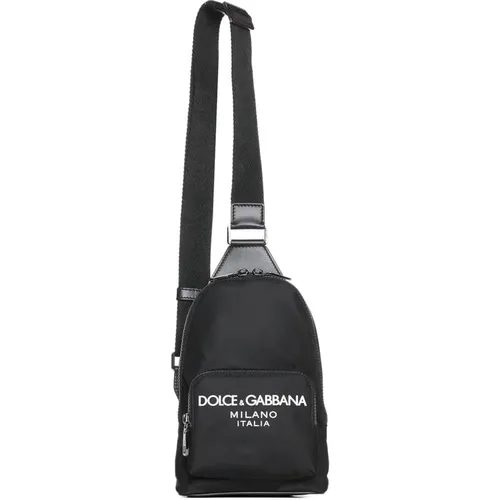 Lettering Logo Bags , male, Sizes: ONE SIZE - Dolce & Gabbana - Modalova