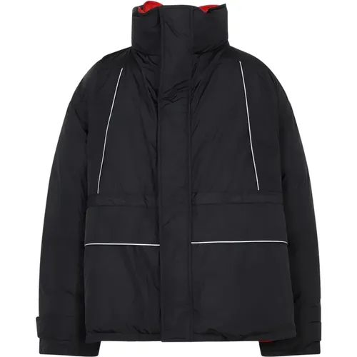 Schwarzer Parka Mantel Aw23 - Balenciaga - Modalova