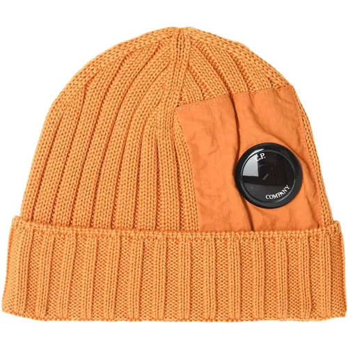 Beanie Hat, Stay Warm and Stylish , male, Sizes: ONE SIZE - C.P. Company - Modalova