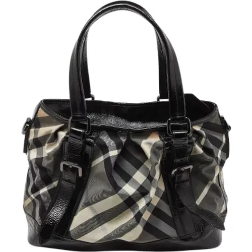 Pre-owned Leather totes , female, Sizes: ONE SIZE - Burberry Vintage - Modalova