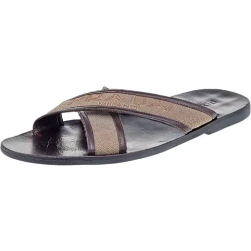 Pre-owned Canvas sandals , Damen, Größe: 44 EU - Prada Vintage - Modalova