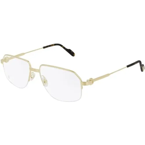 Sleek Sophisticated Glasses , unisex, Sizes: 56 MM - Cartier - Modalova