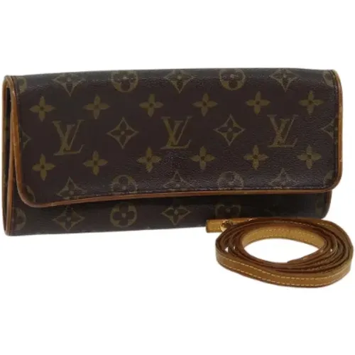 Pre-owned Canvas shoulder-bags , female, Sizes: ONE SIZE - Louis Vuitton Vintage - Modalova