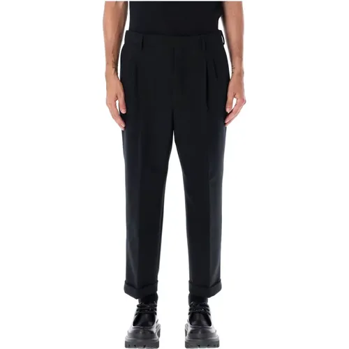 Carrot Fit Trouser , male, Sizes: W42 - Ami Paris - Modalova