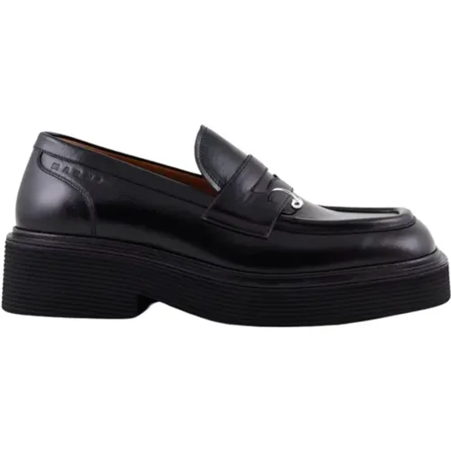 Leather Loafer , male, Sizes: 10 UK - Marni - Modalova