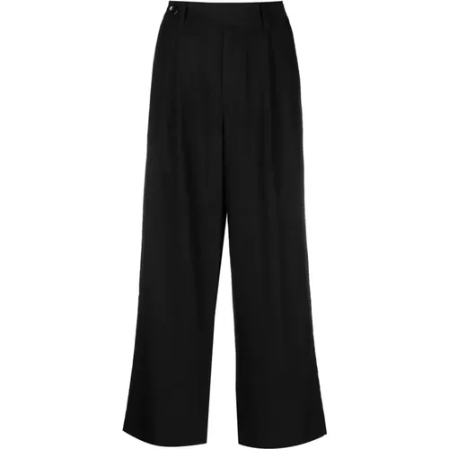 Drapey suiting wide leg pant , female, Sizes: 2XS - Proenza Schouler - Modalova