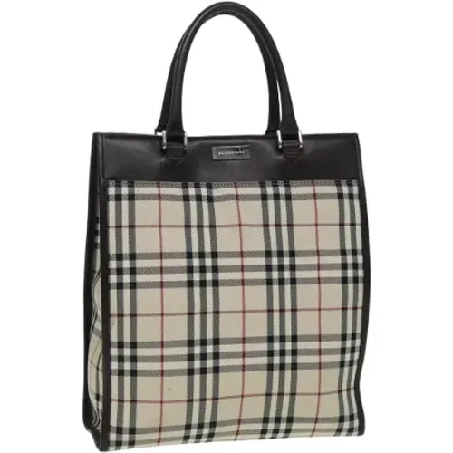 Pre-owned Canvas Handtaschen , Damen, Größe: ONE Size - Burberry Vintage - Modalova