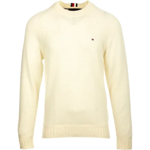 Weiße Villa Pullover , Herren, Größe: M - Tommy Hilfiger - Modalova