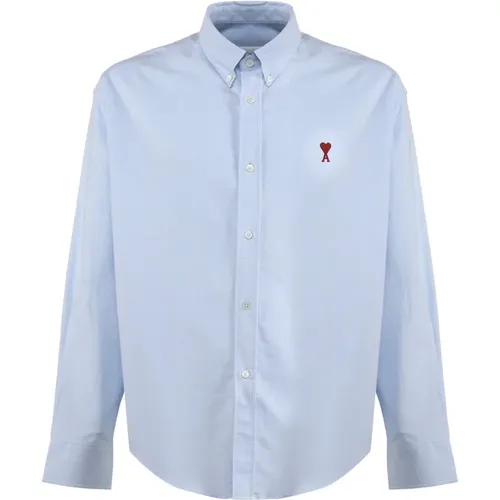 Cotton Elastan Shirts , male, Sizes: XL - Ami Paris - Modalova