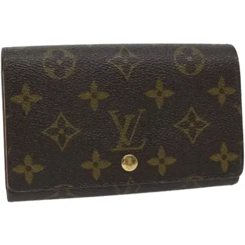 Pre-owned Canvas wallets , female, Sizes: ONE SIZE - Louis Vuitton Vintage - Modalova