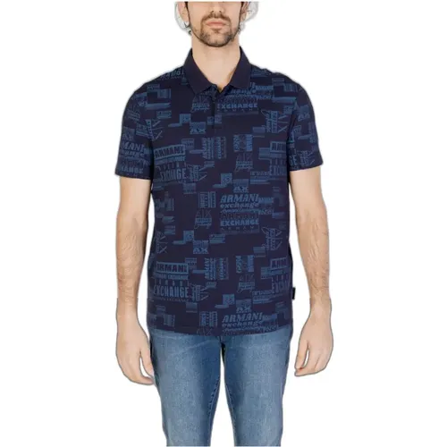 Polo Shirts , Herren, Größe: M - Armani Exchange - Modalova