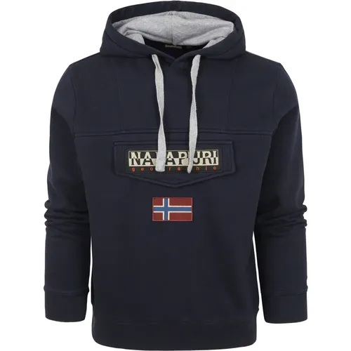 Hoodie , male, Sizes: 2XS, XS, S, M - Napapijri - Modalova