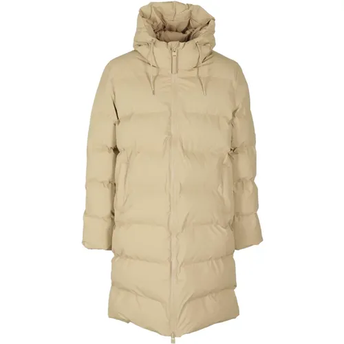 Long Puffer Jacket , male, Sizes: M - Rains - Modalova