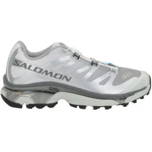 Graue Low-Top Mesh Sneakers , Herren, Größe: 45 EU - Salomon - Modalova