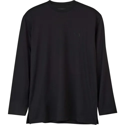 Long Sleeve T-Shirt , male, Sizes: M, S, XL, L - Y-3 - Modalova