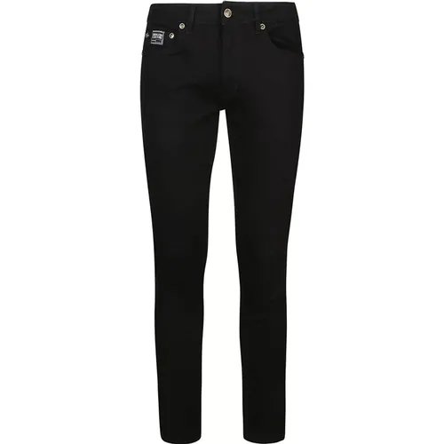 Skynny Narrow Dundee Jeans , male, Sizes: W31, W36 - Versace Jeans Couture - Modalova