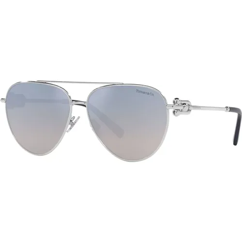 Silver/Blue Shaded Sunglasses,Sunglasses TF 3098 - Tiffany - Modalova
