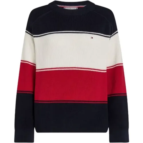 Damen Cardigan Pullover , Damen, Größe: M - Tommy Hilfiger - Modalova