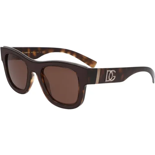 Quadratische Rahmen Sonnenbrille DG 6140 - Dolce & Gabbana - Modalova