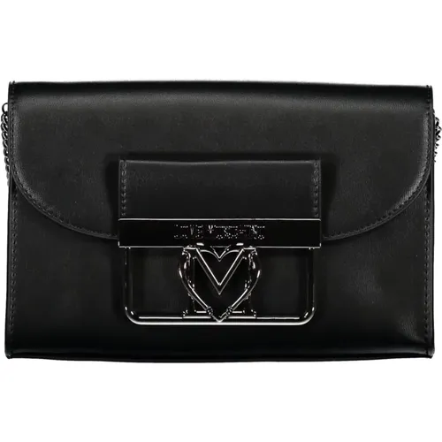 Crossbody Bag with Chain Strap , female, Sizes: ONE SIZE - Love Moschino - Modalova