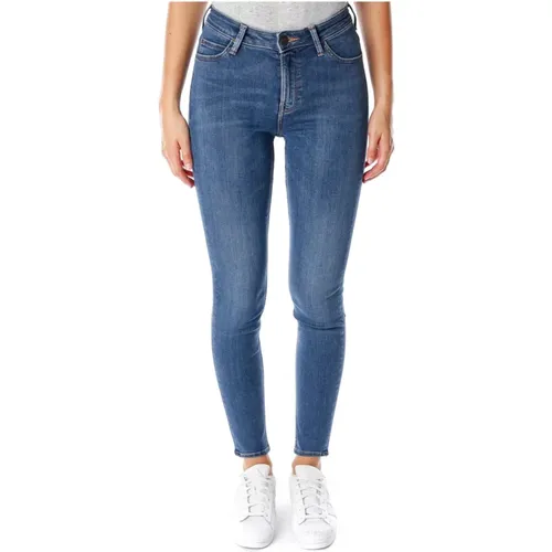 High Waist Skinny Fit Jeans Lee - Lee - Modalova