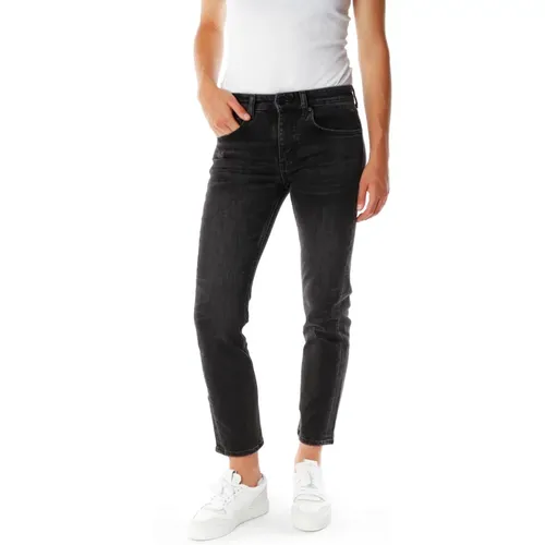 Girlfriend Cropped Slim Fit Midwaist Jeans , Damen, Größe: W24 - adriano goldschmied - Modalova