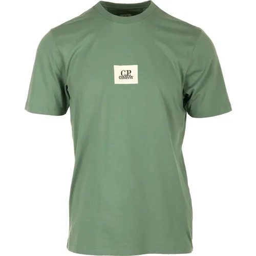 Logo T-Shirt Jersey Style , male, Sizes: M, XL - C.P. Company - Modalova