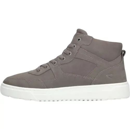 Hohe Sneakers Boston Grau , Herren, Größe: 41 EU - Hub - Modalova