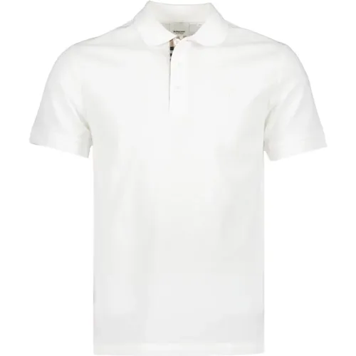 Klassisches Polo Shirt , Herren, Größe: S - Burberry - Modalova