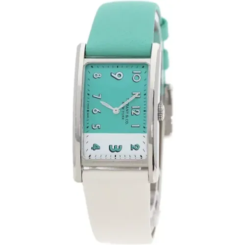 Pre-owned Stainless Steel watches , female, Sizes: ONE SIZE - Tiffany & Co. Pre-owned - Modalova