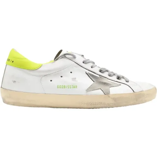 Superstar Ice Lime Green Sneakers , female, Sizes: 10 UK - Golden Goose - Modalova