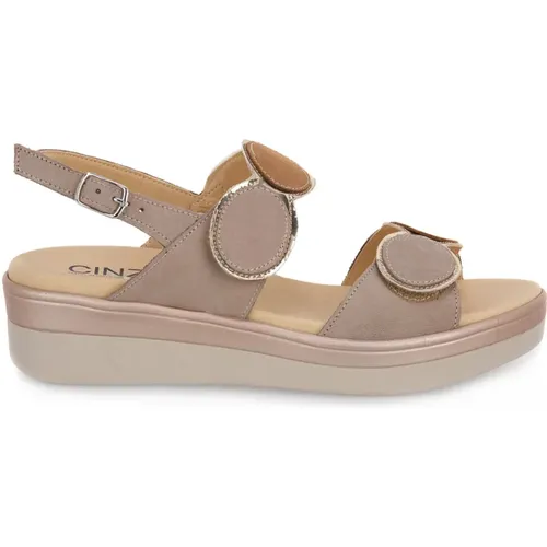 Sandals , female, Sizes: 4 UK - Cinzia Soft - Modalova