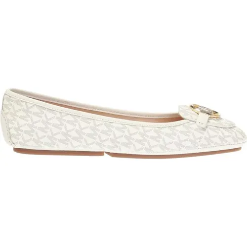 Lillie Moc Vanilla SchnürBallerina , Damen, Größe: 37 1/2 EU - Michael Kors - Modalova