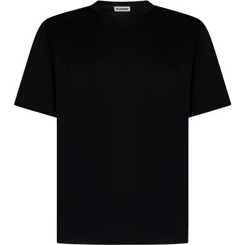 Crewneck T-shirts and Polos , male, Sizes: S, XL, M, L - Jil Sander - Modalova