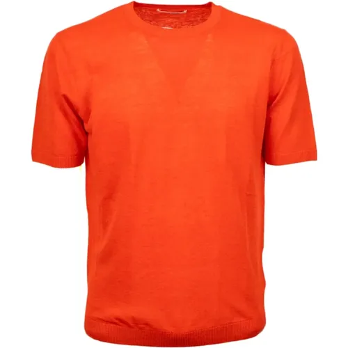 T-Shirt Maglia , male, Sizes: 2XL, XL, L - Kangra - Modalova