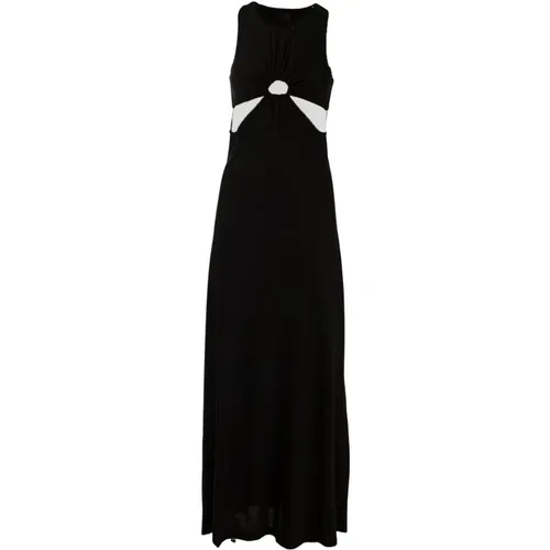 Elegant Long Dress , female, Sizes: M, L, S - pinko - Modalova