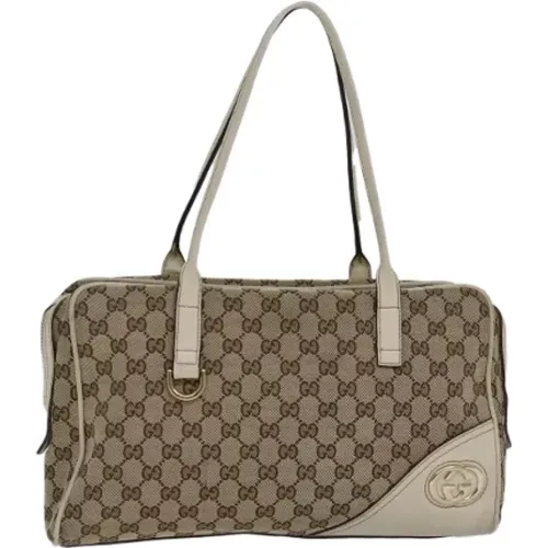 Pre-owned Canvas gucci-bags , female, Sizes: ONE SIZE - Gucci Vintage - Modalova